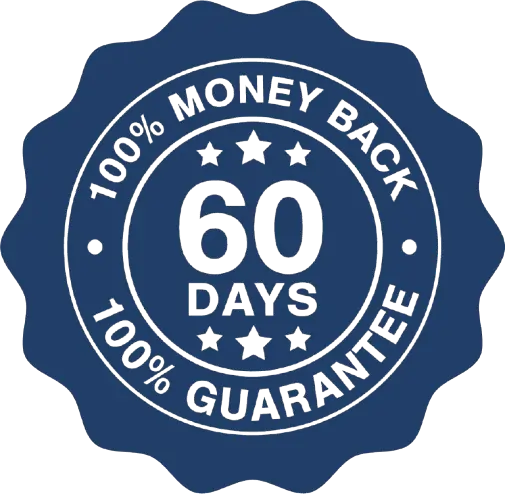 60-Day Money Back Guarantee Badge